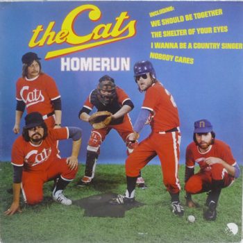 The Cats ‎– Homerun  Vinyl, LP, Album  media EX cover VG  (SH)