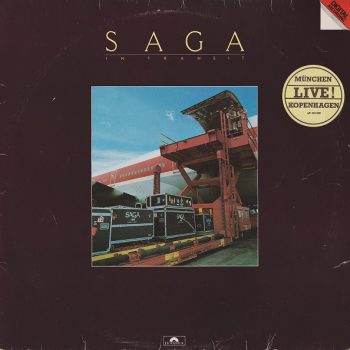 Saga ‎– In Transit  Vinyl, LP, Album, Stereo  media EX cover VG+  (SH)