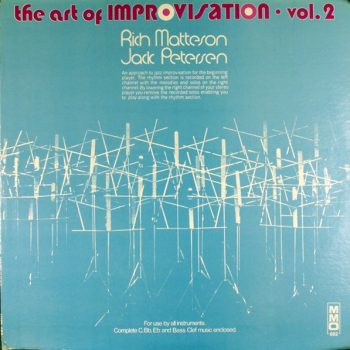 Rich Matteson, Jack Petersen – The Art Of Improvisation Vol. 2  media EX cover G+