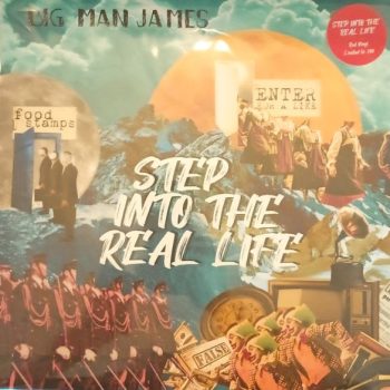 Big Man James - Step Into The Real Life  Vinyl, EP, Single Sided, Etched, Red  NOU
