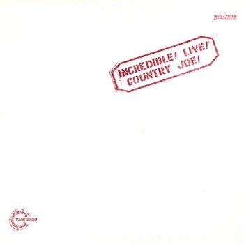 Country Joe McDonald – Incredible! Live!  Vinyl, LP, Album  media EX cover EX