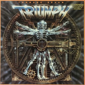 Triumph  – Thunder Seven  Vinyl, LP, Album  media EX cover VG+