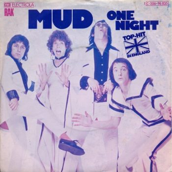 Mud – One Night  Vinyl, 7", 45 RPM, Single  media EX cover VG