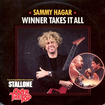 Sammy Hagar – Winner Takes It All Vinyl, 7", 45 RPM, Single, Stereo media EX cover EX