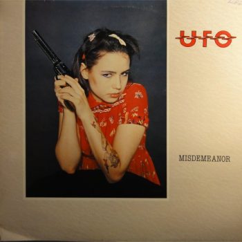 UFO  – Misdemeanor  Vinyl, LP, Album  media EX cover VG+