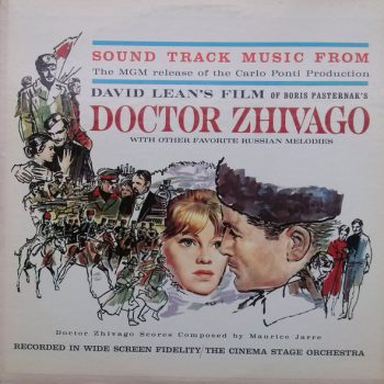 The Cinema Sound Stage Orchestra – Sound Track Music From Doctor Zhivago  media NM cover NM