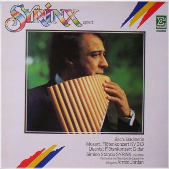 Syrinx – Syrinx Plays Bach, Mozart, Quantz  Vinyl, LP, Club Edition  media NM cover NM