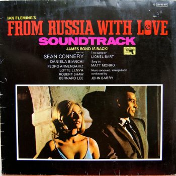 John Barry – From Russia With Love (Soundtrack)  Vinyl, LP, Album,  media VG+ cover VG+