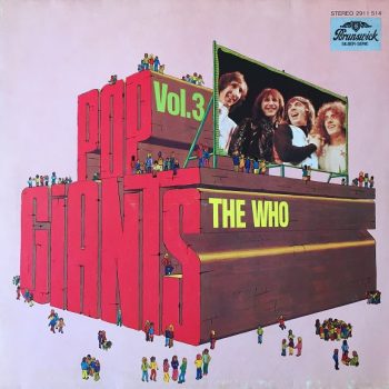 The Who – Pop Giants, Vol. 3   Vinyl, LP, Compilation, media VG cover G+