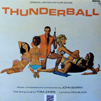 John Barry – Thunderball (Original Motion Picture Soundtrack)  Vinyl, LP, Album, Reissue  media VG+ cover VG