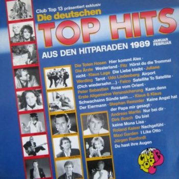 Various – Club Top 13 - Die Deutschen Top Hits - Januar/Februar '89  Vinyl, LP, Compilation  media NM cover NM