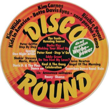 Various – Disco Round  Vinyl, LP, Compilation  media Vg+ cover Vg+