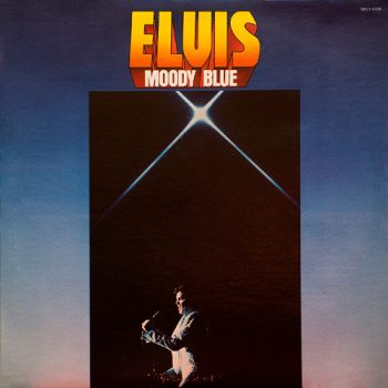 Elvis – Moody Blue  Vinyl, LP, Album, Blue Translucent,  media VG+ cover G+