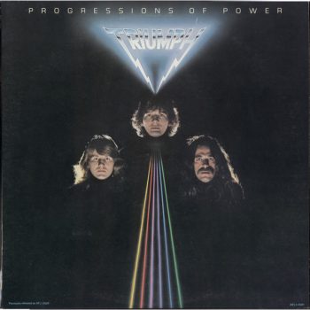 Triumph  – Progressions Of Power  Vinyl, LP, Album, media VG cover VG