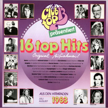 Various – 16 Top Hits - July August 1983  Vinyl, LP, Compilation, Stereo  media VG cover VG