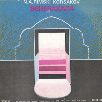 N. A. Rimski-Korsakov - Orchestra simfonică a Filarmonicii din Cluj-Napoca- Șeherezada, Vinyl, LP, media VG+ cover VG+