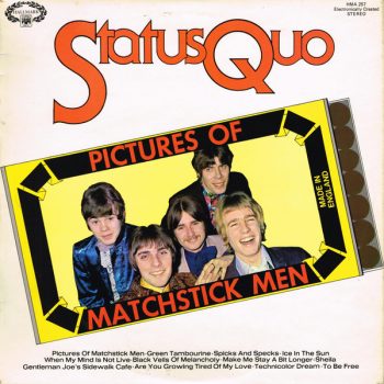 Status Quo – Pictures Of Matchstick Men  Vinyl, LP, Compilation, media VG cover VG