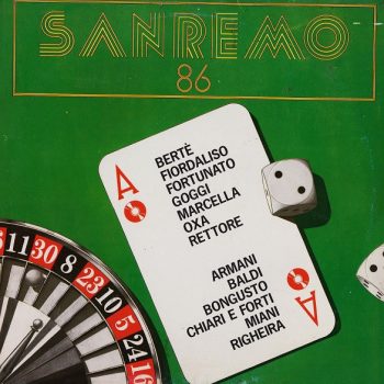 Various – Sanremo 86  Vinyl, LP, Compilation, media VG+ cover VG+