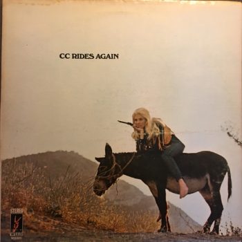 CC aka Chris Clark – CC Rides Again  Vinyl, LP, Album, Promo media VG+ cover VG+