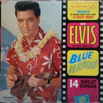 Elvis Presley – Blue Hawaii  Vinyl, LP, Album, Mono media VG+ cover VG+