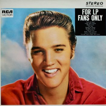 Elvis Presley – For LP Fans Only  Vinyl, LP, Compilation media Vg+ cover Vg+
