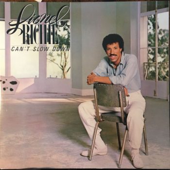 Lionel Richie – Can't Slow Down  Vinyl, LP, Album, Reissue, Gatefold media VG+ cover VG+