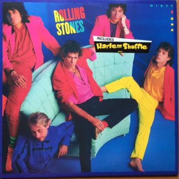 Rolling Stones  – Dirty Work  Vinyl, LP, Album, media VG+ cover VG+