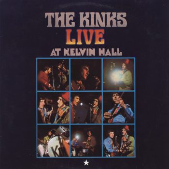 The Kinks – Live At Kelvin Hall   Vinyl, LP, Album, media VG+ cover VG