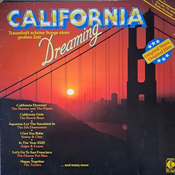 Various – California Dreaming  Vinyl, LP, Compilation media VG+ cover VG