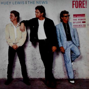 Huey Lewis And The News – Fore!  Vinyl, LP, Album, media NM cover NM