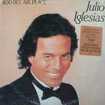 Julio Iglesias – 1100 Bel Air Place  Vinyl, LP, Album media VG cover VG