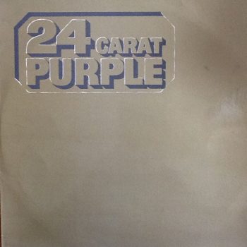 Deep Purple – 24 Carat Purple  Vinyl, LP, media VG+ cover VG+