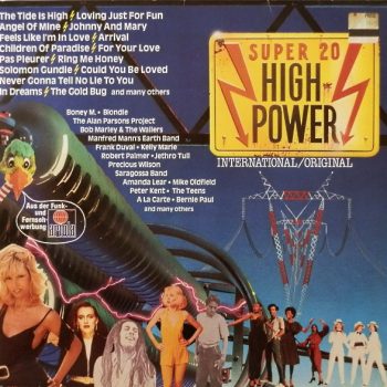 Various – Super 20 High Power  Vinyl, LP, Compilation,  media VG+ cover VG