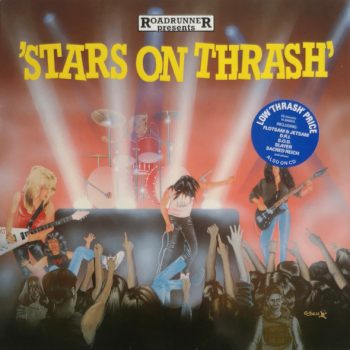 Various – Stars On Thrash  Vinyl, LP, Compilation media VG+ cover VG+