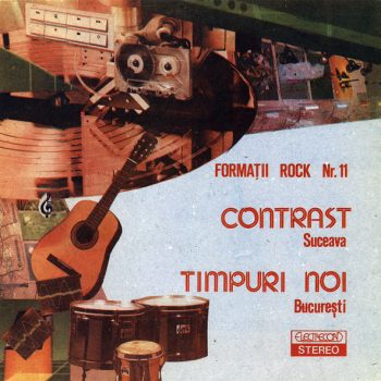 Contrast  / Timpuri Noi – Formații Rock Nr. 11  Vinyl, LP media NM cover VG+