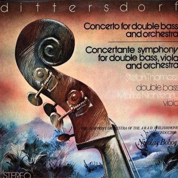 Dittersdorf -  – Concerto For Double Bass And Orchestra   Vinyl, LP media NM cover NM