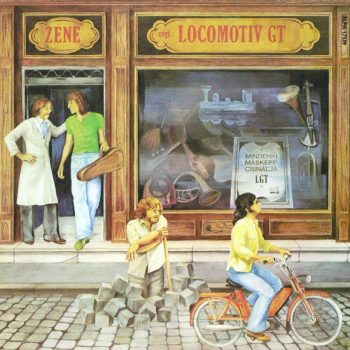 Locomotiv GT – Zene (Mindenki Másképp Csinálja)  Vinyl, LP, Album media VG+ cover VG+