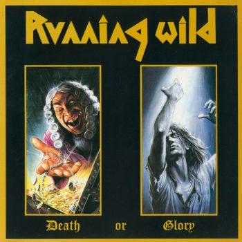Running Wild – Death Or Glory  Vinyl, LP, Album, Stereo, EMI Noise Labels media VG+ cover VG+
