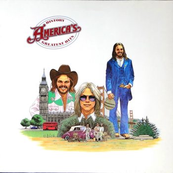 America  – History - America's Greatest Hits  Vinyl, LP, Compilation, media NM cover VG