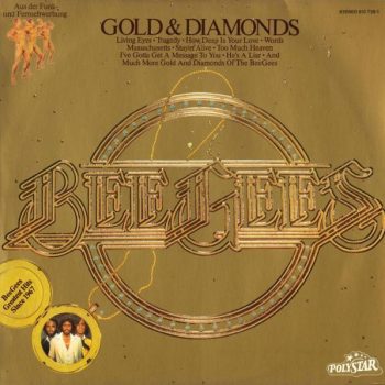 Bee Gees – Gold & Diamonds   Vinyl, LP, Compilation media VG cover VG