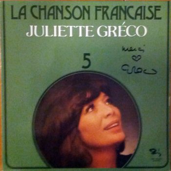 Juliette Gréco – La Chanson Francaise 5   Vinyl, LP, Compilation media NM cover Vg+