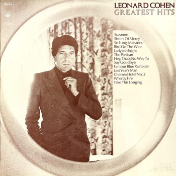 Leonard Cohen – Greatest Hits  Vinyl, LP, Compilation, media NM cover VG+