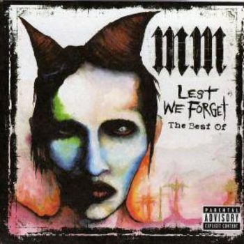 Marilyn Manson – Lest We Forget - The Best Of  CD, Compilation, Reissue, Bio -Tray