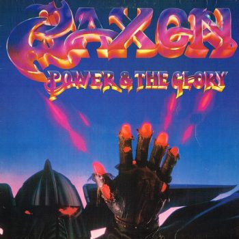 Saxon – Power & The Glory  Vinyl, LP, Album media VG+ cover VG