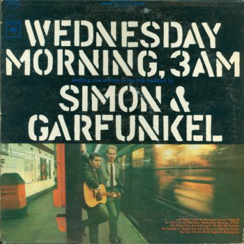 Simon & Garfunkel – Wednesday Morning, 3 A.M.  Vinyl, LP, Album, media VG cover VG