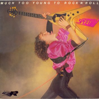 Speedy  – Much Too Young To Rock'n'Roll  Vinyl, LP, Album, media VG+ cover VG