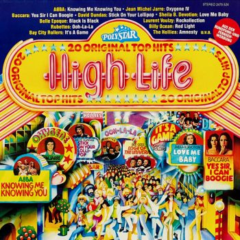 Various – High Life (20 Original Top Hits)  Vinyl, LP, Compilation media VG+ cover VG