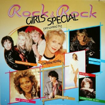 Various – Rock & Rock - Girls Special  Vinyl, LP, Compilation, media NM cover VG+