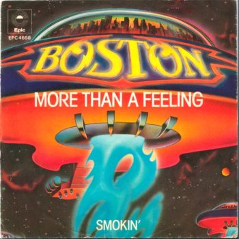 Boston – More Than A Feeling  Vinyl, 7", 45 RPM, Single, media VG+ cover VG