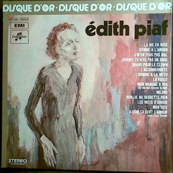 Edith Piaf – Le Disque D'Or D'Edith Piaf  Vinyl, LP, Compilation media NM cover VG